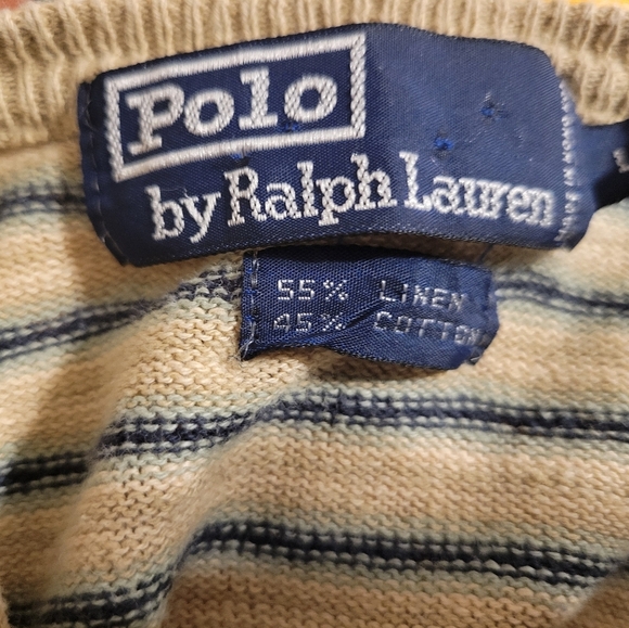 Polo Ralph Lauren Purple Label Stripped Top Large - Picture 5 of 5